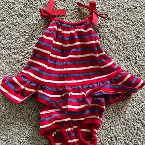 Hanna Andersson Peplum Outfit 0-3M